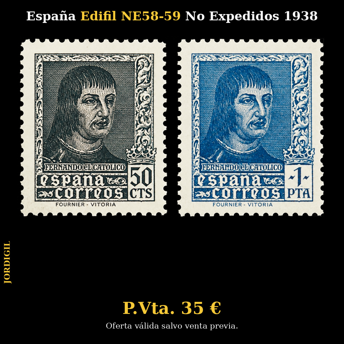 España · Edifil NE58-59